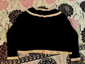 PRICE DROP!! Cute Black Cardigan with White Collar