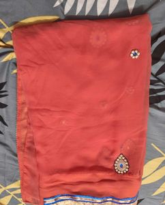 Self Designed Part Wear Saree