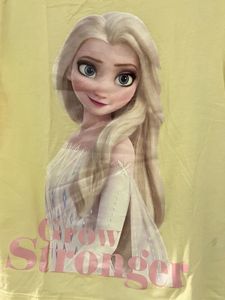 Elsa &#39;Grow Stronger&#39; Tee By H&amp;M Like New