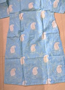 Kurta  Pant  Set Pure Cotton  Printed.