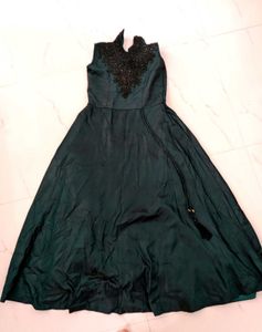 Elegant Green Ethnic Gown