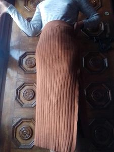 Elegant Brown Skirt 🤎🤎