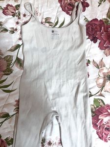 Savana Stylish White Jumpsuit