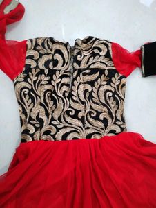 Red Beautiful Gown ❤️