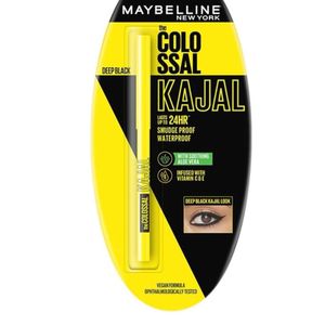 Maybelline Colossal & Lakme  Eyeconic Kajal