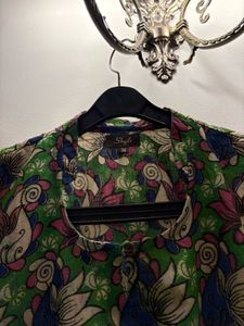 Green Kalamkari Kurta