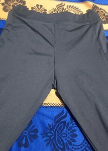 Women Grey Gym Wear Pant Strachble