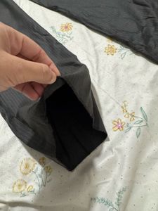 Stripped Straight Office Pants