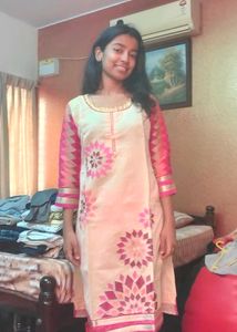 Floral Embroidered Kurta Set