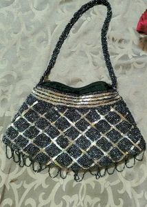 Beaded Clutch Bag