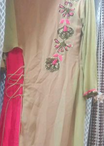 Embroidered Kurta Set