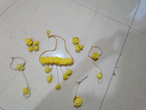 Flower Set For Haldi Function