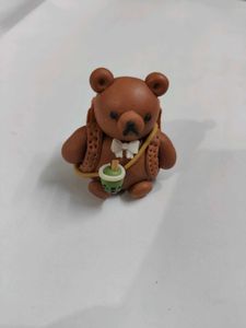 Cute Bear With Boba