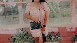 Polka Dot Dress M Size