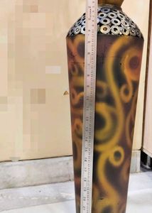 Metal Vase 67 centimetres tall