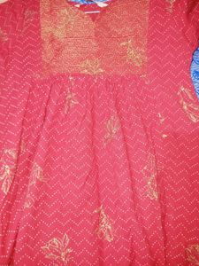 Red Kurta