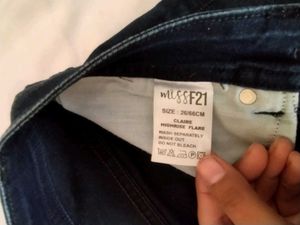High Waist Flared Jeans