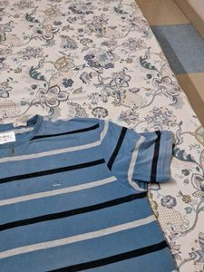 Striped Short Sleeve T-Shirt - Casual Style