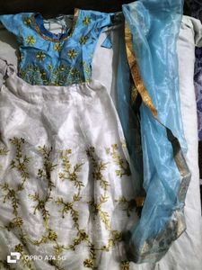 Girl&#39;s Ethnic Lehenga Choli set