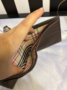 Burberry Check Bi-fold Wallet