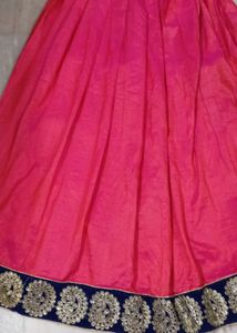 Half Saree Lehanga With Dupatta