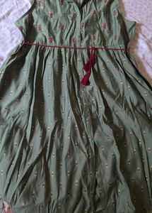 Green Dress Sleeveless