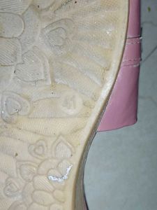Pink Bow Jelly Sandals