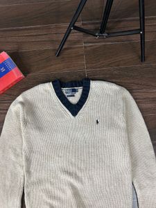 Ralph Lauren V-Neck Knit Sweater