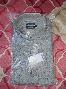 Ethnic Party Wear Shirt, Slim Fit