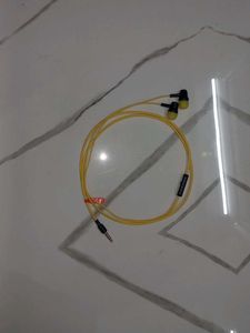 Yellow Wired Earphones