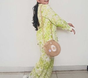 Fluorescent Green Printed Co-ords (Women)