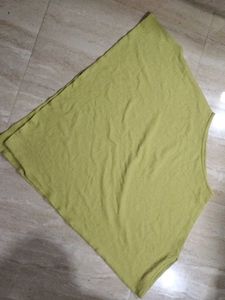 Green V Shape Top