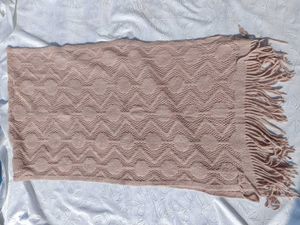 Y2k Cozy Knit Scarf with Fringe