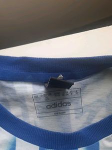 Blue Graphic Print T-Shirt