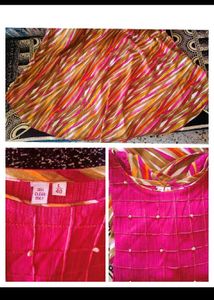 Pink &amp; Patterned Dress