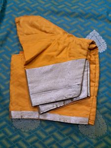 Embossed Pattu Saree