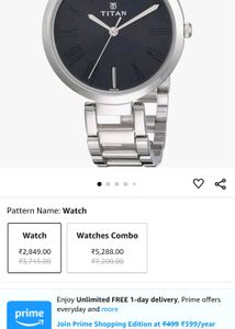 Titan Women&#39;s Analog Watch