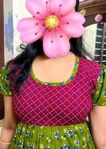 Printed Frock Nighty