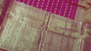 Pink &amp; Gold Kanjivaram Saree