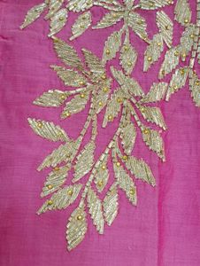 Pink Embroidered Kurta