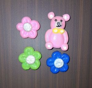 Clay Toys Fridge Magnet