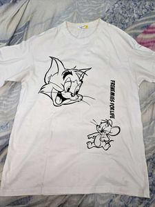 Ice Colour Oversized Printed T-shirt