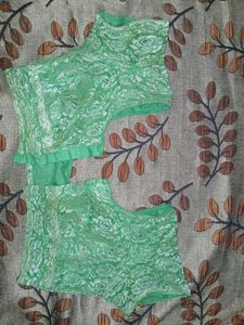 GREEN NET BOUTIQUE BLOUSE