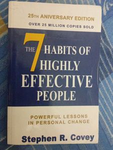 The 7 Habits Of Highly Effective People Book