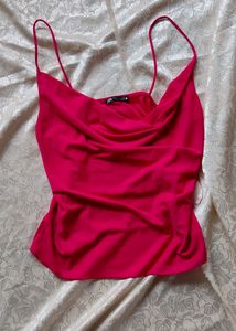 Zara Cowl Neck Top