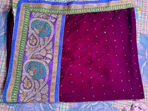 New Saree With Blouse Spice