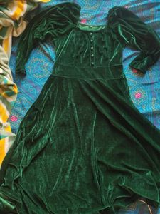 velvet dress new