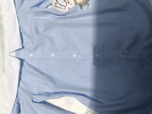 Off- shoulder Fitted Stripped Shirt 💙