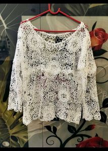 unused Crochet Lace Top