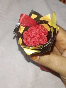 Rose Bouquet Keychain